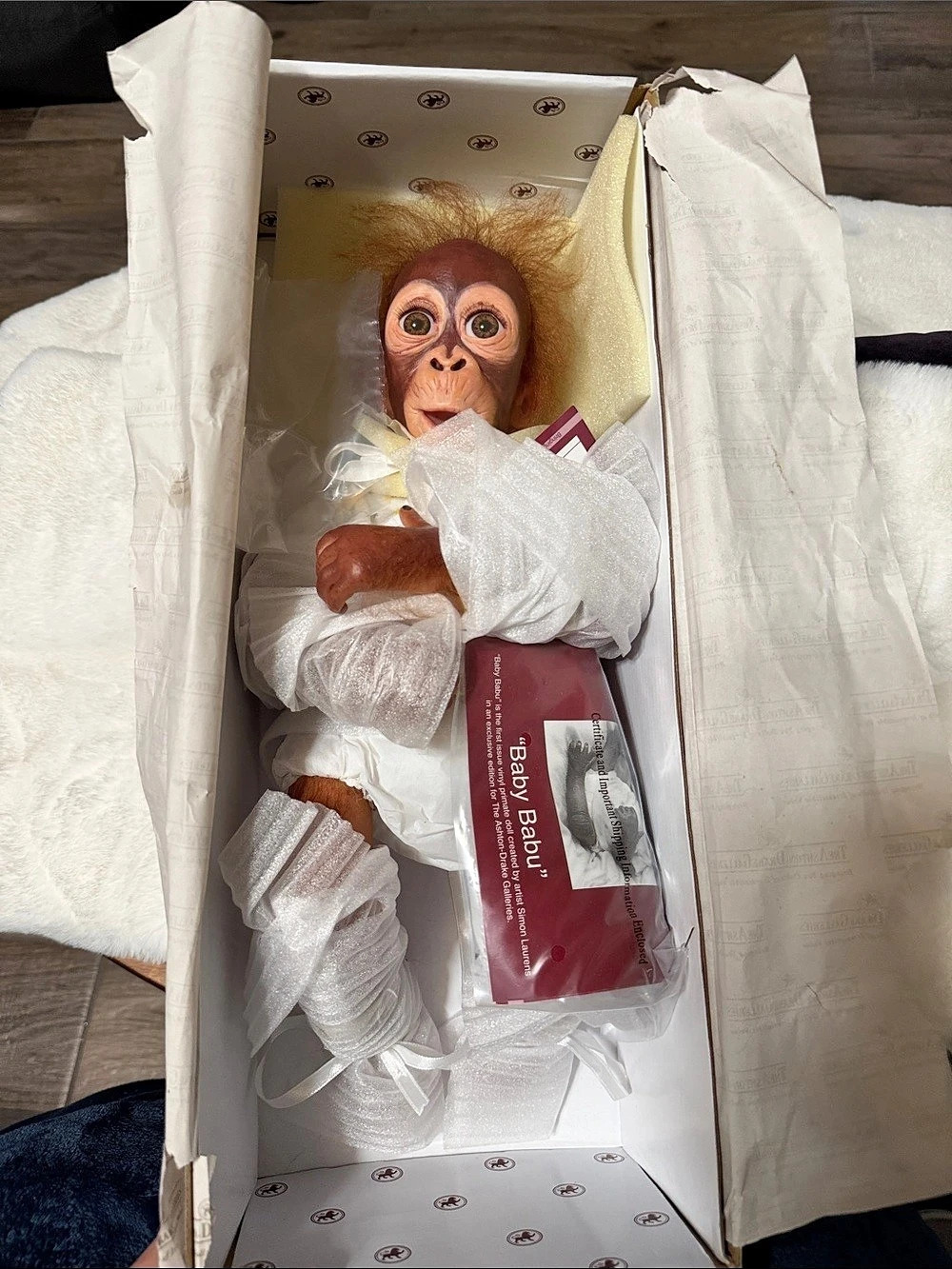 The Ashton-Drake Galleries Baby Babau Collectible Doll